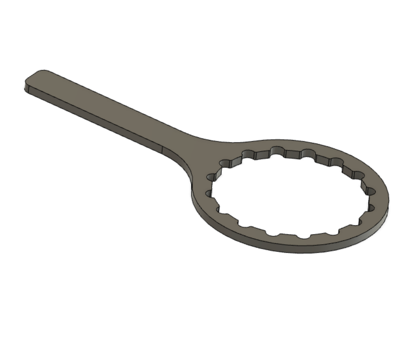 FUSO FUEL FILTER WRENCH WITH HANDLE (Aluminum)