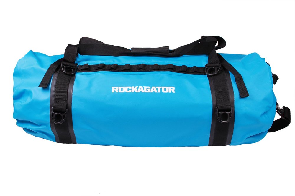 ROCKAGATOR MAMMOTH SERIES BLUE 60 LITER WATERPROOF DUFFLE BAG