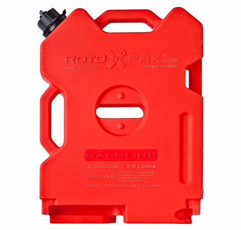 ROTOPAX 2 GALLON GASOLINE - red