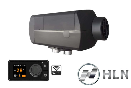 HLN Aerolyn 2kW PRO Air Diesel Heater 12V - Installation Kits, WiFi Controller Included