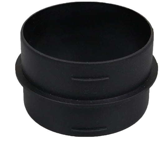 Air Ducting Connector 60mm OD Black