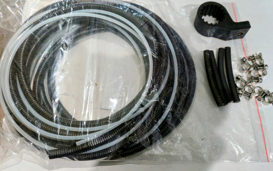 Fuel pipe and installation kits