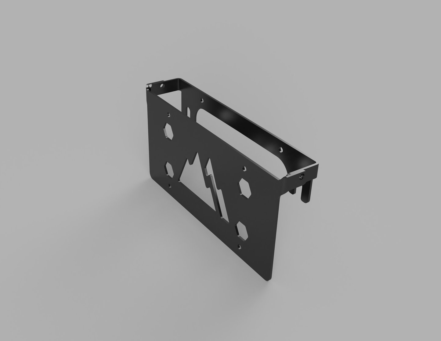 Flip-up license plate winch cover
