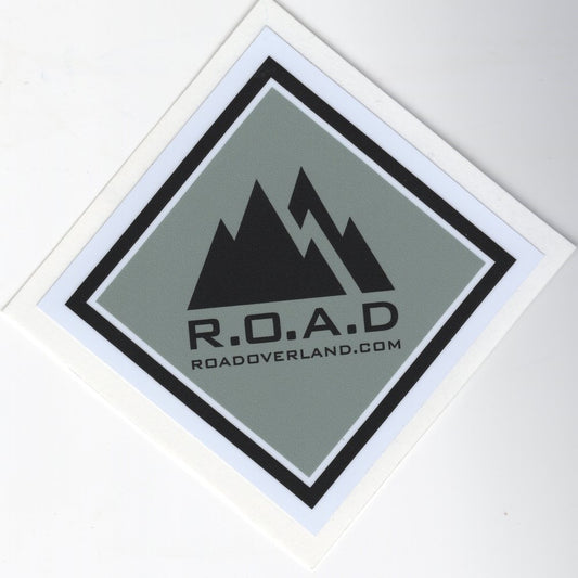 R.O.A.D OVERLAND STICKER DIAMOND