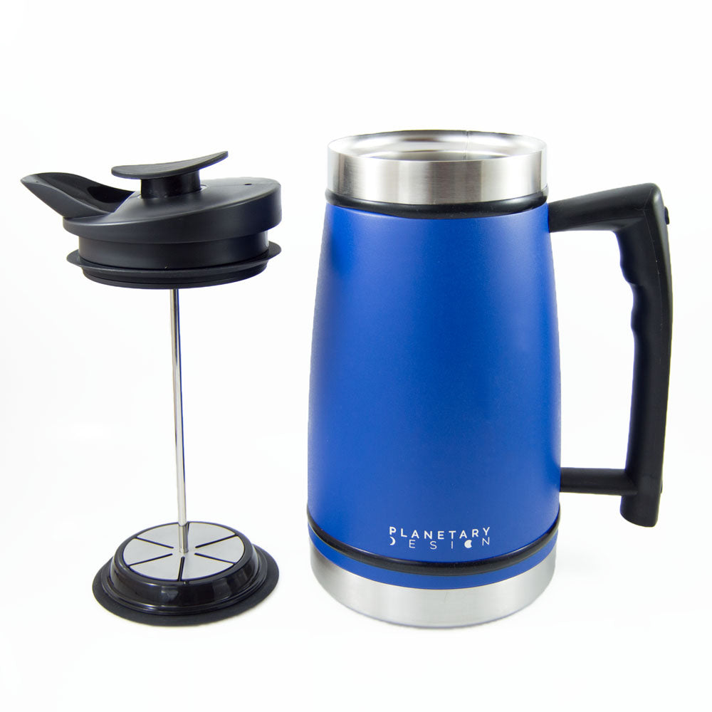 PLANETARY DESIGN FRENCH PRESS WITH BRÜ-STOP