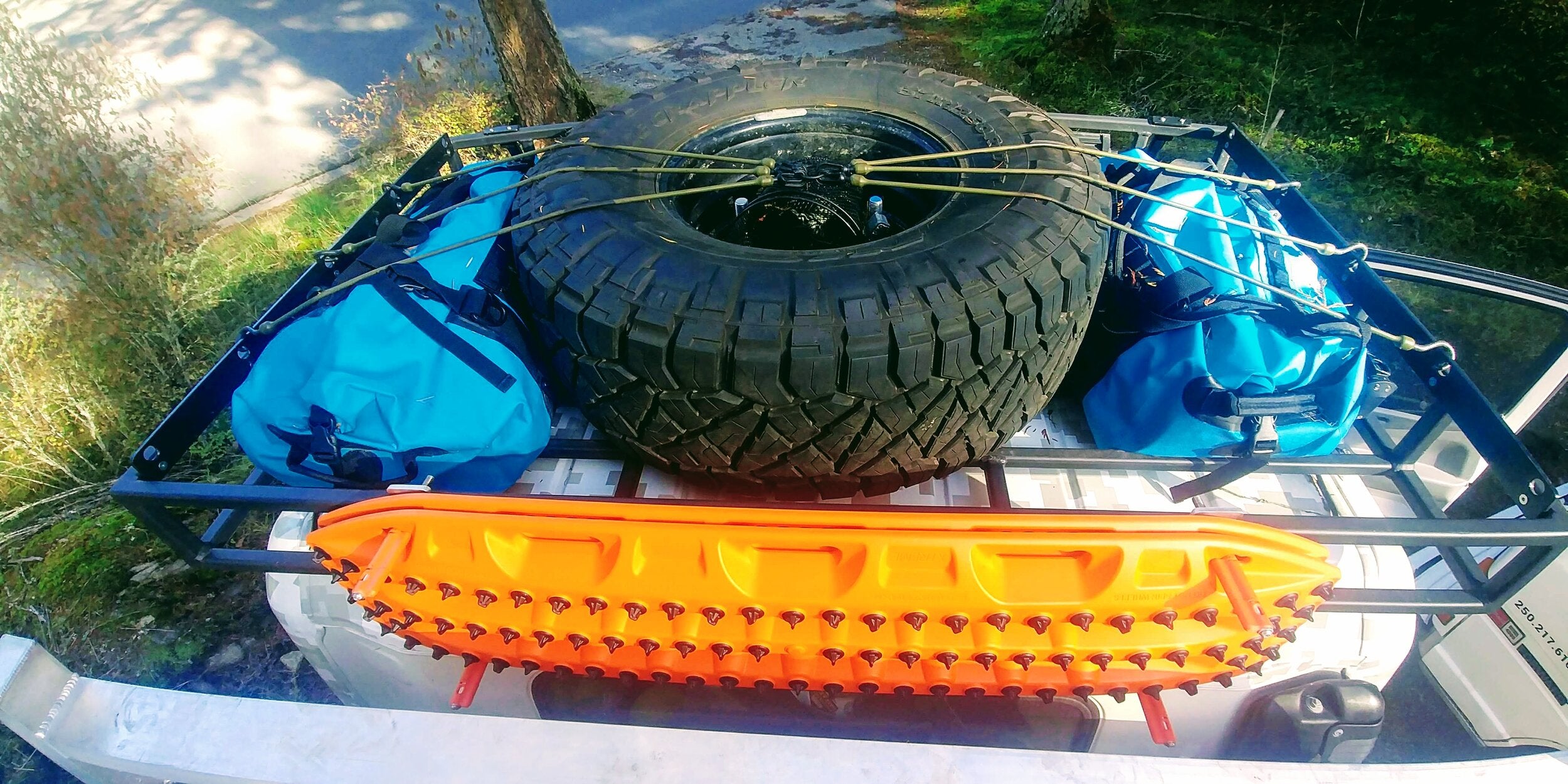 FUSO FG 140 -HEAVY DUTY MAXTRAX SAFARI RACK MOUNT – R.O.A.D OVERLAND