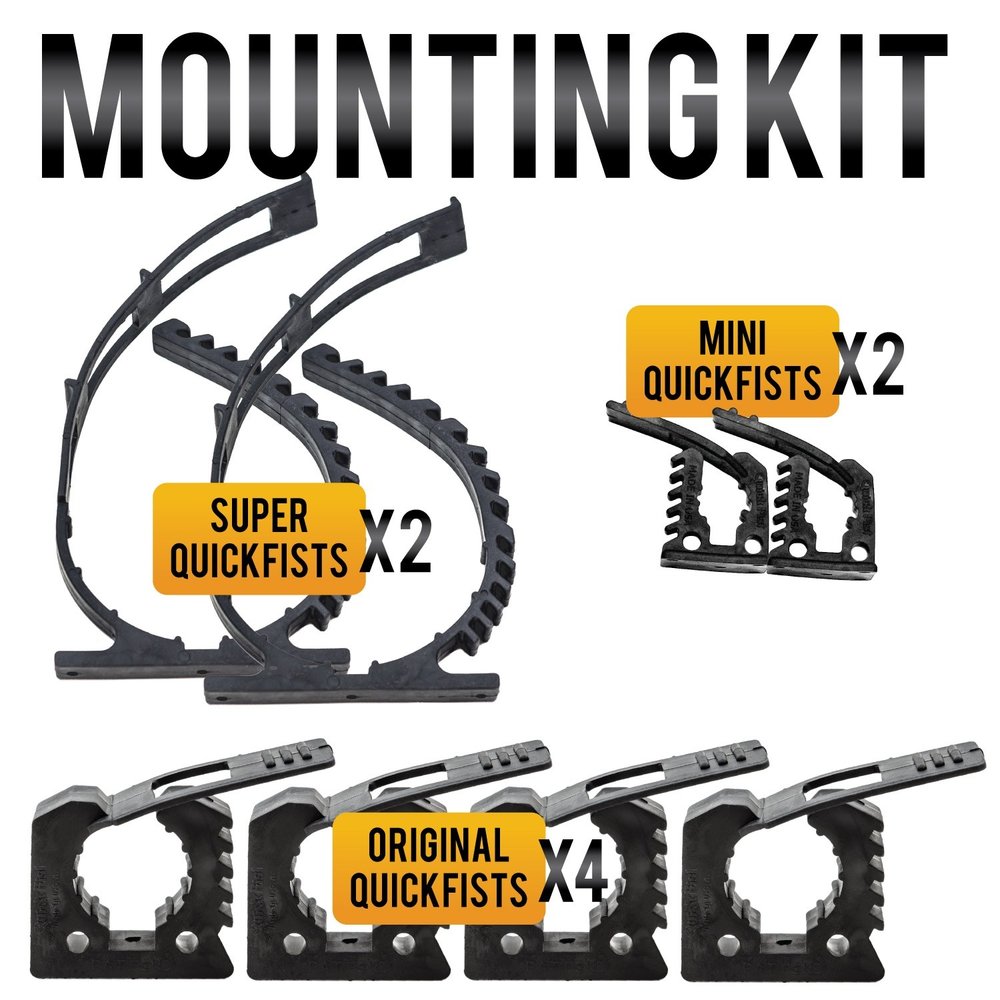QUICK FIST CLAMP MOUNTING KIT – R.O.A.D OVERLAND